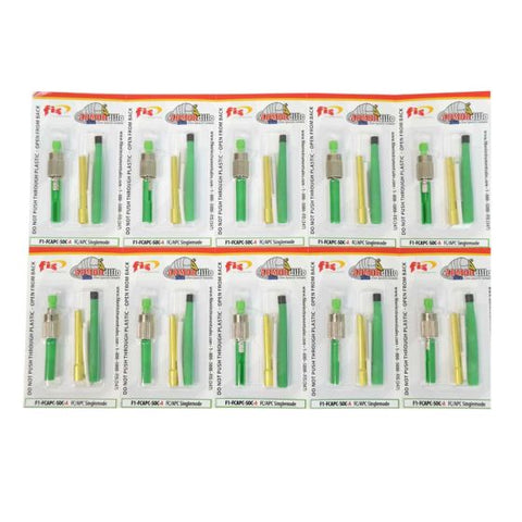 Splice-On Connector Armordillo FC/APC SM SOC 3/2mm Green 10 pack