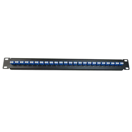 Flush Mount Panel 1RU LC/UPC, 48 ports – Fosco Connect