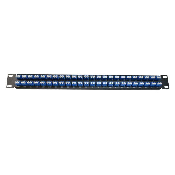 Flush Mount Panel 1RU LC/UPC, 96 ports