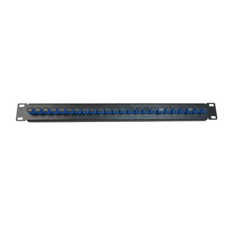 Flush Mount Panel 1RU SC/UPC, 24 ports