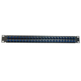 Flush Mount Panel 1RU SC/UPC, 48 ports