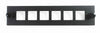 LC Duplex 6 Pack Square Hole, Unloaded - Black