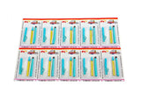 Splice-On Connector LC Multimode Armordillo OM4 3mm / 2mm / 1.6mm Aqua 10 Pack