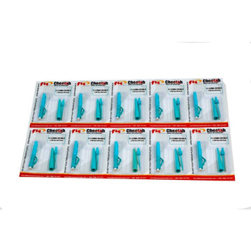 Cheetah Splice-On Connector LC Multimode 50um OM4 900um Aqua (10 Pack)