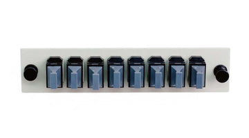 MTP 8 Pack MM/SM Black Adapter Off White Plate