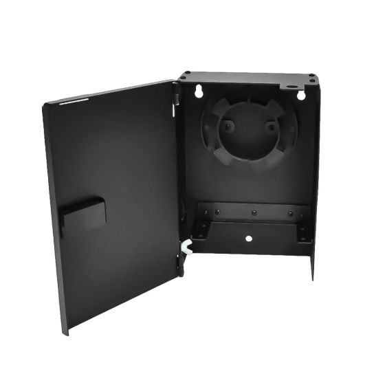 Wall Mount Patch Panel Mini Holds (2) Adapter Plates Unloaded Off White