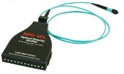 MPO/MTP VFL Optical Polarity Verifier
