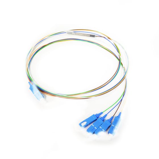 Planar Lightwave Circuit Splitter 1x4 PLC with SC/UPC Fan Out – Fosco ...