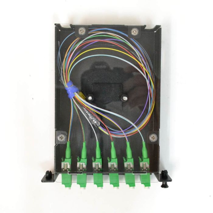 Patch & Splice Cassette Kit, Singlemode, LC/APC, 12 Fiber, Ribbon