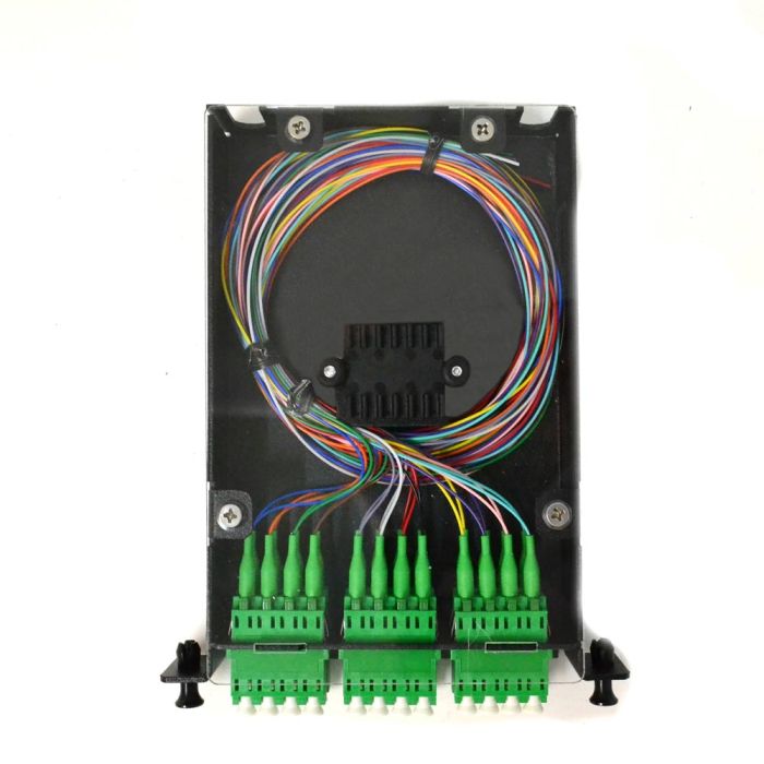Patch & Splice Cassette Kit, Singlemode, LC/APC, 24 Fiber