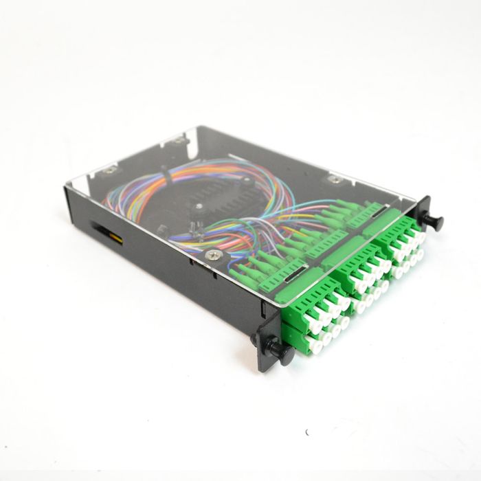 Patch & Splice Cassette Kit, Singlemode, LC/APC, 24 Fiber