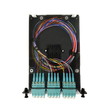 Patch & Splice Cassette Kit, Multimode OM3, LC/PC, 24 Fiber