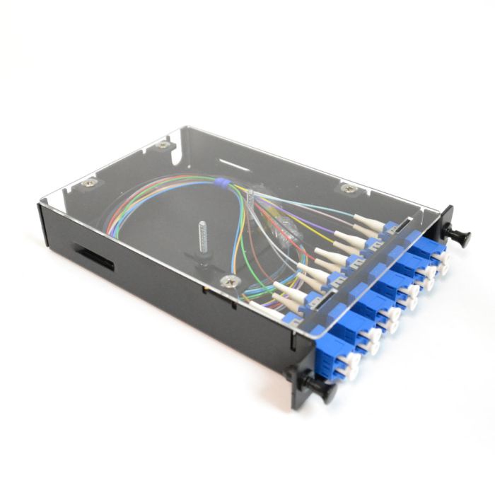 Patch & Splice Cassette Kit, Singlemode, LC/UPC, 12 Fiber, Ribbon