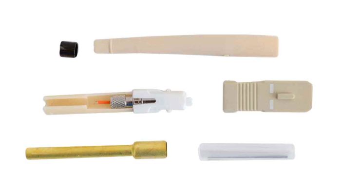 Splice-On Connector Armordillo SC Multimode 62.5um OM1 3mm / 2mm / 1.6mm Beige 100 Pack