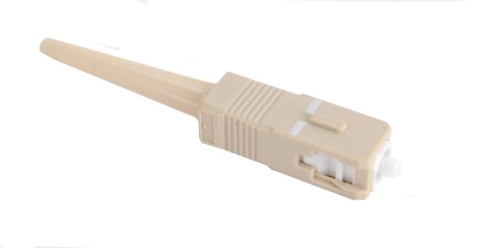 Splice-On Connector Cheetah SC PC Multimode 62.5um OM1 900um Beige 10 Pack