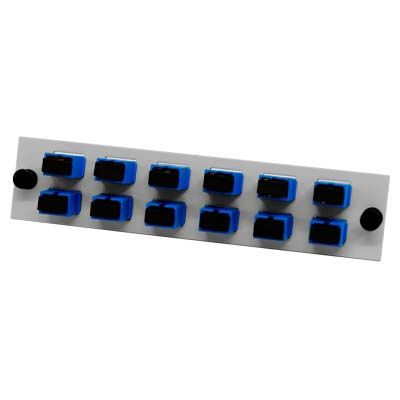 Extended Adapter Plate Singlemode SC/UPC 12 Fiber Off White