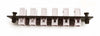 Adapter Plate 6-Pack SC Multimode Beige Adapters Loaded Off White