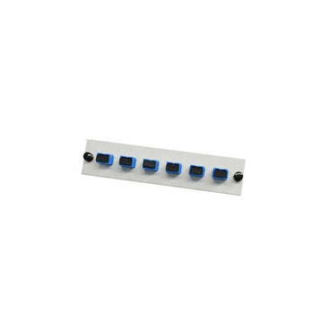 Extended Adapter Plate Singlemode SC/UPC 6 Fiber Off White