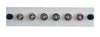 Adapter Plate 6-Pack ST Multimode Loaded Off White