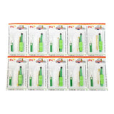 Splice-On Connector Armordillo SC Singlemode 3mm / 2mm / 1.6mm Green 100 Pack