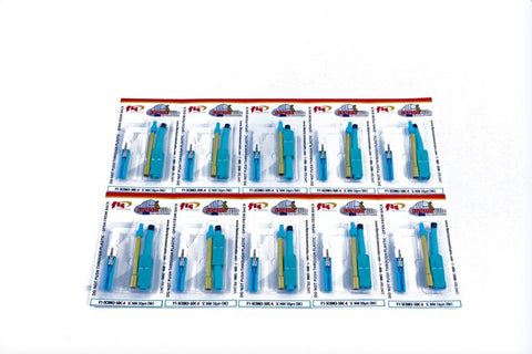 Splice-On Connector Armordillo SC Multimode 50um OM3 3mm / 2mm / 1.6mm Aqua 100 Pack