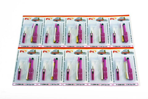 Splice-On Connector Armordillo SC Multimode OM4 3mm / 2mm / 1.6mm Magenta 100 Pack