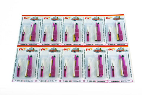 Splice-On Connector Armordillo SC Multimode OM4 3mm / 2mm / 1.6mm Magenta 10 Pack