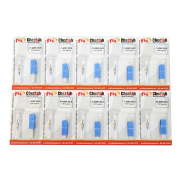Splice-On Connector Cheetah Cheetah SC UPC Singlemode 900um White 10 Pack