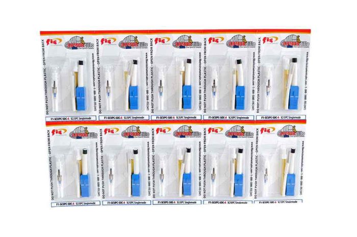 Splice-On Connector Armordillo SC UPC Singlemode 3mm / 2mm / 1.6mm White 100 Pack