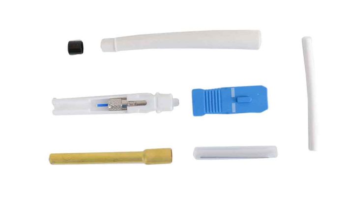 Splice-On Connector Armordillo SC UPC Singlemode 3mm / 2mm / 1.6mm White 10 Pack