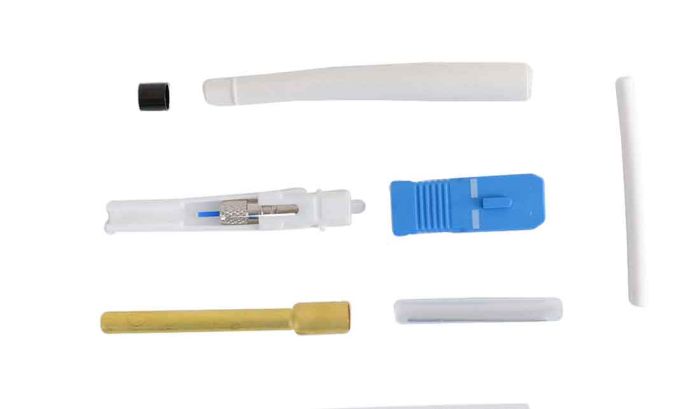 Splice-On Connector Armordillo SC UPC Singlemode 3mm / 2mm / 1.6mm White 100 Pack