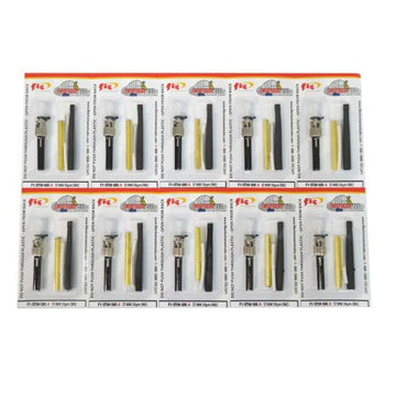 Splice-On Connector Armordillo ST Multimode 50um OM2 3mm / 2mm / 1.6mm Black 100 Pack