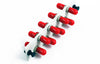 Adapter Plate 8-Pack ST Singlemode Loaded Off White