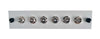 Adapter Plate 6-Pack FC APC Loaded Off White
