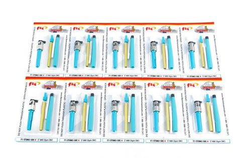 Splice-On Connector Armordillo ST Multimode 50um OM3 3mm / 2mm / 1.6mm Aqua 10 Pack