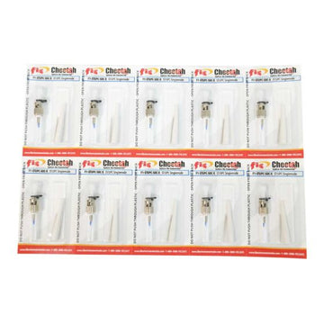 Splice-On Connector Cheetah ST UPC Singlemode 900um White 10 Pack