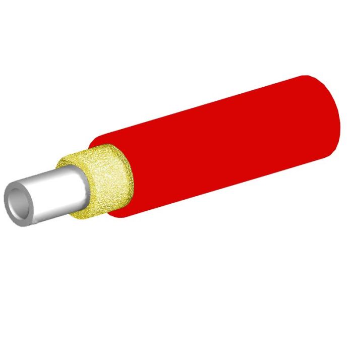 TLC Furcation Tube 3mm/900um Inner Tube - Red (per meter)