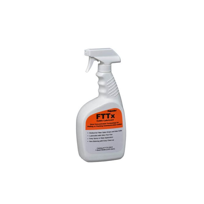 Polywater Lubricant FTTX Spray Bottle 1 Quart
