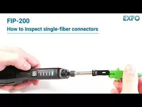 EXFO FIP-200-A-OHC-SC Connector Checker, Short for SC