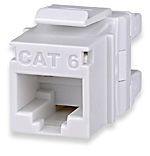 Signamax Keystone Jack T568A/B 10G MT-Series Category 6A Unscreened Light Ivory