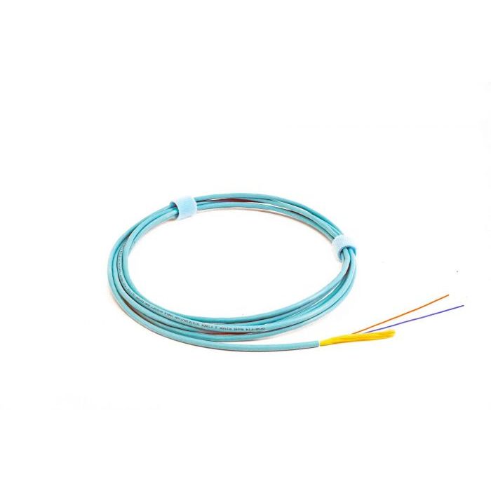 TLC 12 Fiber MM 50um OM4 Distribution Fiber Optic Cable Plenum Magenta (per meter)