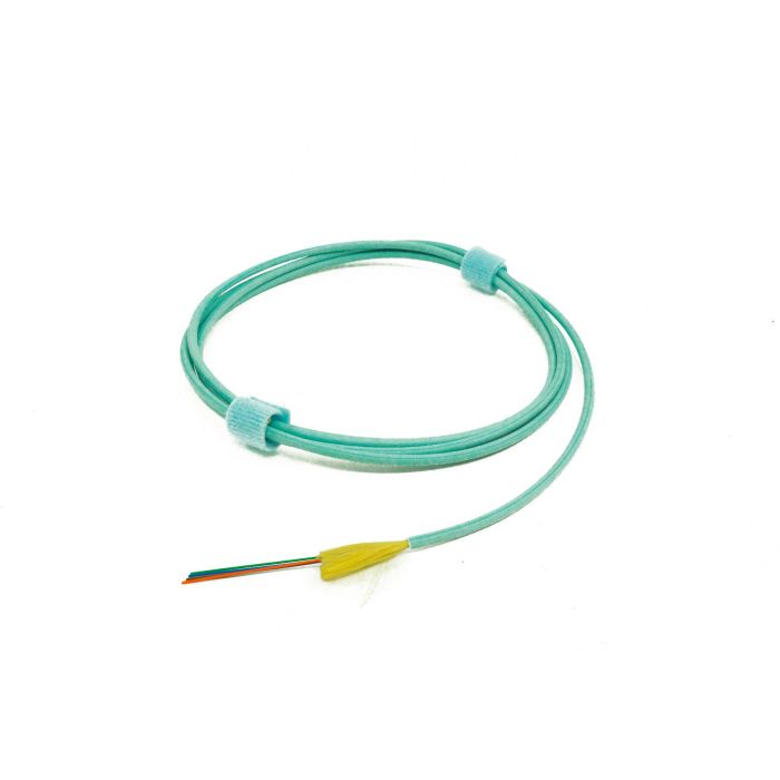 TLC Distribution Cable 6 Fiber Multimode 50/125um (OM3) ClearCurve Riser Aqua (per meter)