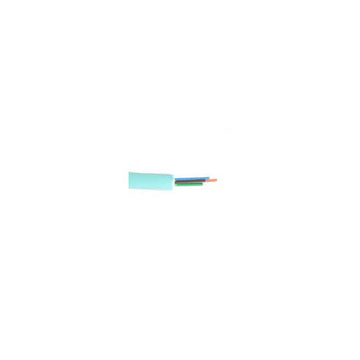 TLC Distribution Cable 4 Fiber Multimode 50/125um (OM3) ClearCurve Riser Aqua (per meter)