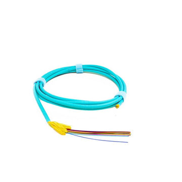 TLC Distribution Cable 24 Fiber Multimode 50/125um (OM3) ClearCurve Riser Aqua (per meter)