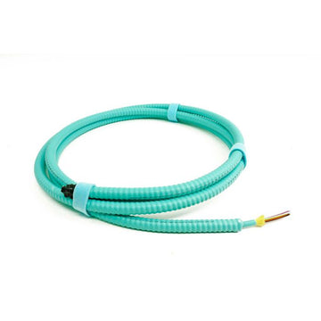 TLC Distribution Cable with Aluminum Interlocking Armor 24 Fiber ClearCurve Multimode 50/125um OM4 Plenum Aqua (per meter)