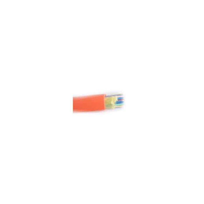 TLC 24 Fiber, 62.5/125um MM Infinicor300, Distribution Fiber Optic Cable, Plenum, Orange (per meter)