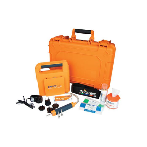 Sticklers Pro360 Touchless Fiber Optic Connector Cleaner Field Kit