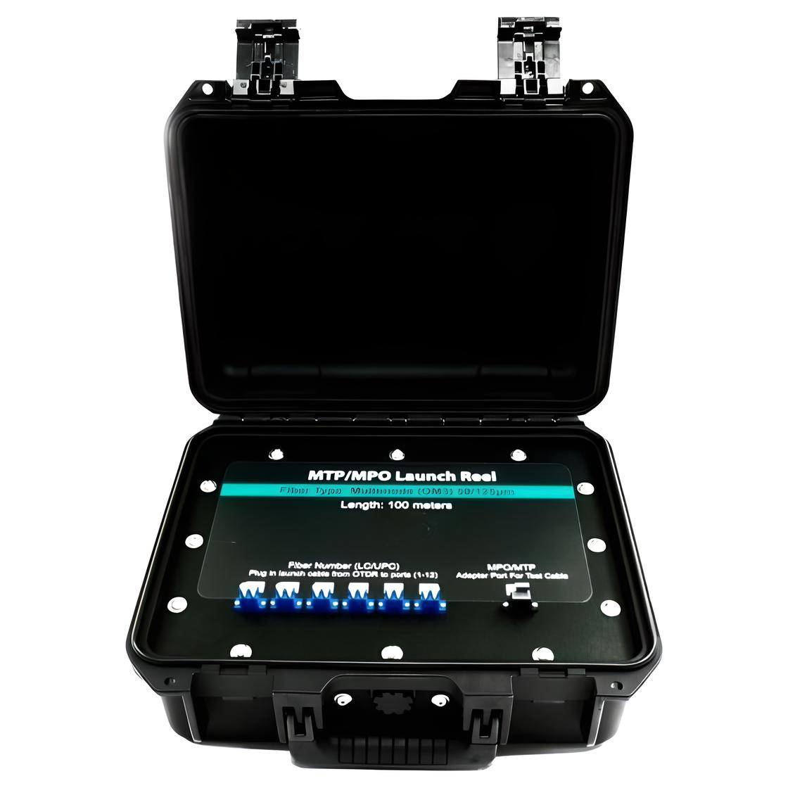 Launch Box Style #4, 1000m 9/125µm SMF-28e+, 2 meter Pigtails w/Connector of Choice