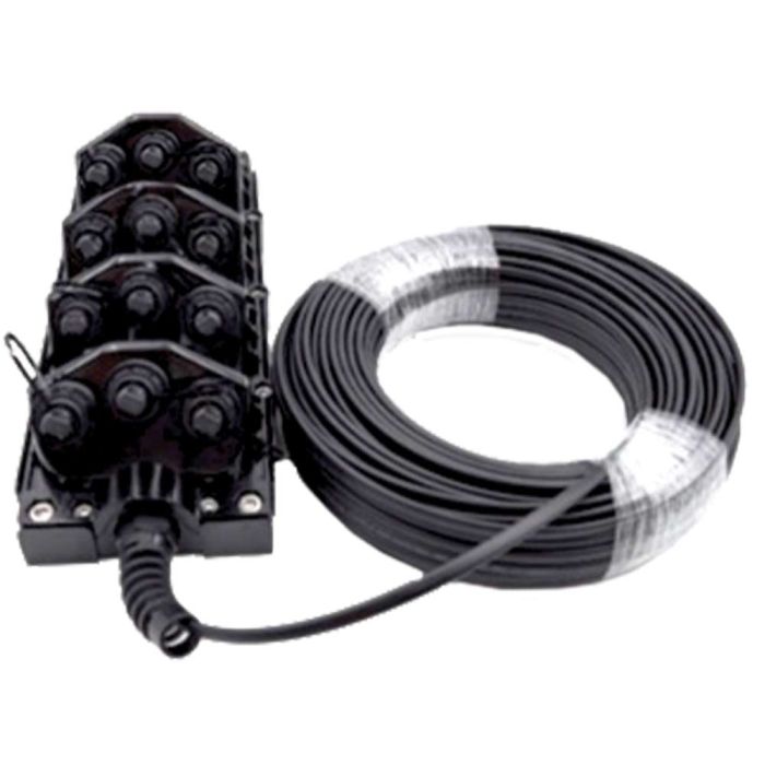 Zeus MST Box, 12 Port, with SC/APC Pigtail, 2000'