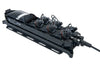 MST, Fiber Optic Multiport Service Terminal, 6-port, Long 2xn Port, Dielectric Flat Loose Tube Cable, 300 Ft